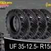 ยางตะขาบ 35-10.5-R15/R16 Unimox 5 แถว