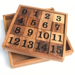 เกมส์ฝึกทักษะการคิด และลับสมอง สไลด์ตัวเลขทั้ง 16 Sliding Puzzles