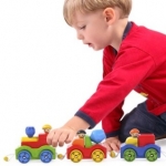 รถขบวนยวดยานหรรษา ของเล่นไม้ เกมส์ไม้แสนสนุก ของเล่นเด็กปฐมวัย