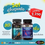 คู่จิ้นดูแลข้อ ( กลูโคซามีน 60 แตปซูล + SHARK 60 แคปซูล