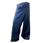 กางเกงเลสีกรมท่า กางเกงขาก๊วยยาว เหมาะเป็นของขวัญ ของฝากที่ระลึก