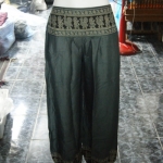 กางเกงเล กางเกงทรงจินนี่ กางเกงขายาว ผ้ายืดเนื้อนิ่มใส่สวยสบายตัว