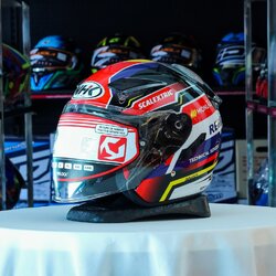หมวกกันน็อค NHK HELMETS รุ่น R1 REPSOL MONLAU HALF