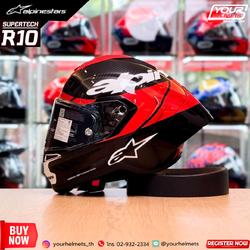หมวกกันน็อค Alpinestar - Supertech R10 Element [RED]