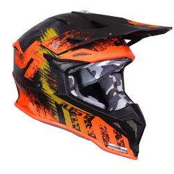 หมวกกันน็อค วิบาก JUST1 รุ่น J39 - Storm Orange <New 2025>