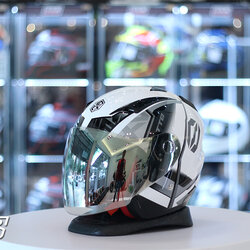 หมวกกันน็อค INDEX HELMETS รุ่น TITAN8 WHITE