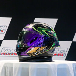 หมวกกันน็อค ID HELMETS รุ่น FRT-PRO THAO SLASHER MATTE GREY