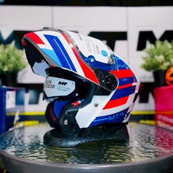 MT HELMETS - ATOM2 sv - Alkaline Gloss Blue