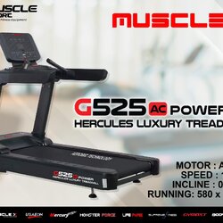 ลู่วิ่งไฟฟ้าเกรดคอมเมอเชียล MuscleX G525