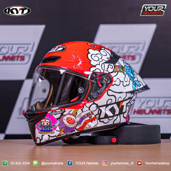 หมวกกันน็อคKYT HELMETS รุ่นTT-REVO SUSHI TIME