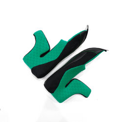 PART X-LITE PADS RACING GREEN FOR X-802RR (SET)