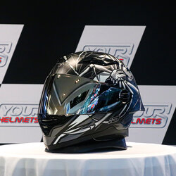 หมวกกันน็อค ID HELMETS รุ่น FRT-PRO SPIDER MATTE GREY