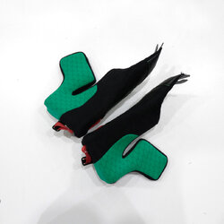 PART X-LITE PADS RACING GREEN FOR X-803 (SET)