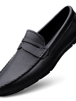 รองเท้าหนังผู้ชาย มีไซส์39-44 รองเท้าโลฟเฟอร์ชาย Slip-On Shoes มีขนาด39-44