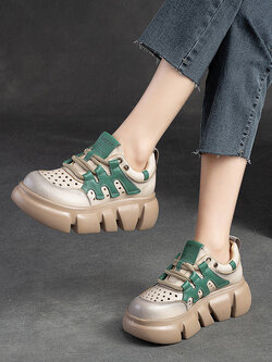 รองเท้าเท้าหนังวินเทจ 35 36 37 38 39 40