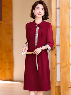 เสื้อผ้าผู้สูงอายุหญิง แฟชั่น เสื้อผ้าผู้หญิงวัย 60 มีขนาด XL-4XL