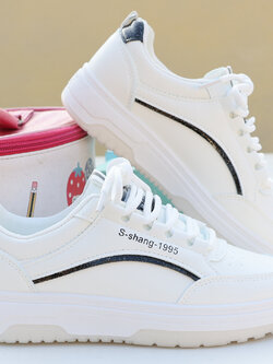 รองเท้าผ้าใบผู้หญิง ใส่สบาย รองเท้าผ้าใบใส่เที่ยวผู้หญิง มีSIZE 35 36 37 38 39 40