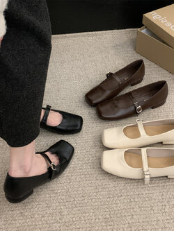 รองเท้าคัทชูผู้หญิงส้นเตี้ย ใส่สบาย มีขนาด35-43