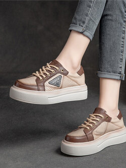 รองเท้าเท้าหนังวินเทจ 35 36 37 38 39 40