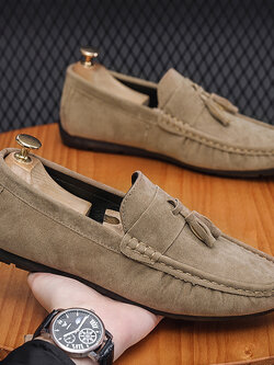 รองเท้าหนังผู้ชาย มีไซส์39-44 รองเท้าโลฟเฟอร์ชาย Slip-On Shoes มีขนาด39-44