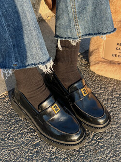 รองเท้าคัทชูผู้หญิงส้นเตี้ย ใส่สบาย มีขนาด35-40