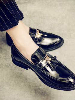 รองเท้าหนังผู้ชาย มีไซส์39-44 รองเท้าโลฟเฟอร์ชาย Slip-On Shoes มีขนาด39-44