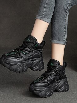 รองเท้าเท้าหนังวินเทจ 35 36 37 38 39 40