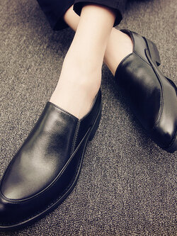 รองเท้าหนังผู้ชาย มีไซส์39-44 รองเท้าโลฟเฟอร์ชาย Slip-On Shoes มีขนาด39-44