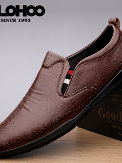 รองเท้าหนังผู้ชาย มีไซส์39-44 รองเท้าโลฟเฟอร์ชาย Slip-On Shoes มีขนาด39-44