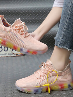 รองเท้าผ้าใบผู้หญิง ใส่สบาย รองเท้าผ้าใบใส่เที่ยวผู้หญิง มีSIZE 35 36 37 38 39 40