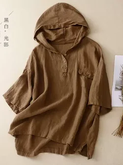 เสื้อยืดแขนยาว มีฮู้ด มีขนาด S M L XL สนใจทักแชท