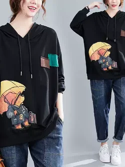 เสื้อยืดแขนยาว มีฮู้ด มีขนาด S M L XL สนใจทักแชท