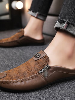 รองเท้าหนังผู้ชาย มีไซส์39-44 รองเท้าโลฟเฟอร์ชาย Slip-On Shoes มีขนาด39-44