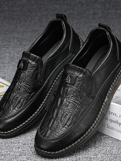 รองเท้าหนังผู้ชาย มีไซส์39-44 รองเท้าโลฟเฟอร์ชาย Slip-On Shoes มีขนาด39-44