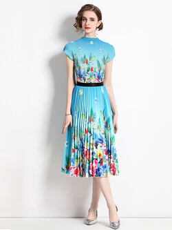 ชุดเดรสยาวสวยๆ ชุดเดรสยาวใส่สบาย ใส่ทำงาน มีขนาดS M L XL 2XL