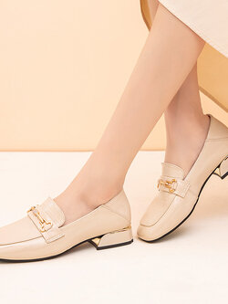 รองเท้าเท้าหนังวินเทจ 35 36 37 38 39 40