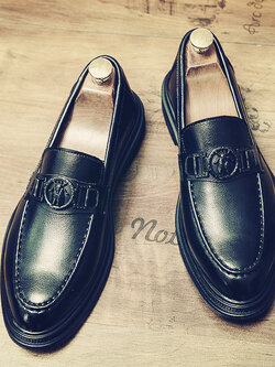 รองเท้าหนังผู้ชาย มีไซส์39-44 รองเท้าโลฟเฟอร์ชาย Slip-On Shoes มีขนาด39-44