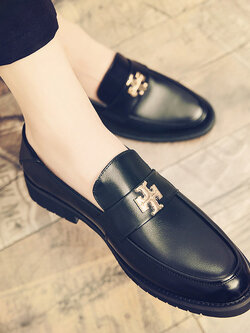 รองเท้าหนังผู้ชาย มีไซส์39-44 รองเท้าโลฟเฟอร์ชาย Slip-On Shoes มีขนาด39-44