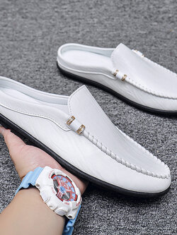 รองเท้าหนังผู้ชาย มีไซส์39-44 รองเท้าโลฟเฟอร์ชาย Slip-On Shoes มีขนาด39-44