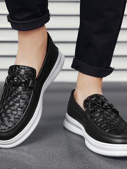 รองเท้าหนังผู้ชาย มีไซส์39-44 รองเท้าโลฟเฟอร์ชาย Slip-On Shoes มีขนาด39-44