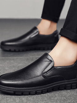 รองเท้าหนังผู้ชาย มีไซส์39-44 รองเท้าโลฟเฟอร์ชาย Slip-On Shoes มีขนาด39-44