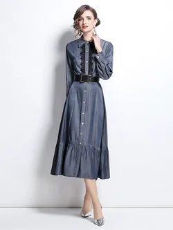 ชุดเดรสยาวสวยๆ ชุดกระโปรงยาว ชุดเดรสยาว ชุดแซกยาว มีขนาด S M L XL สนใจทักแชท