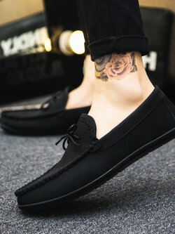 รองเท้าหนังผู้ชาย มีไซส์39-44 รองเท้าโลฟเฟอร์ชาย Slip-On Shoes มีขนาด39-44