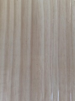 แผ่นไม้สนเรดิเอต้า (เส้นตรง AB) หนา 10 มม.