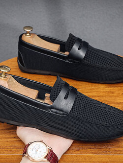 รองเท้าหนังผู้ชาย มีไซส์39-44 รองเท้าโลฟเฟอร์ชาย Slip-On Shoes มีขนาด39-44