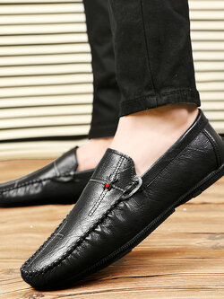 รองเท้าหนังผู้ชาย มีไซส์39-44 รองเท้าโลฟเฟอร์ชาย Slip-On Shoes มีขนาด39-44