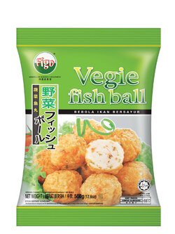 ลูกชิ้นไส้ผัก ตราฟีโก้ 500G/PACK