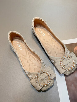 รองเท้าคัทชูผู้หญิงส้นเตี้ย ใส่สบาย มีขนาด35-40