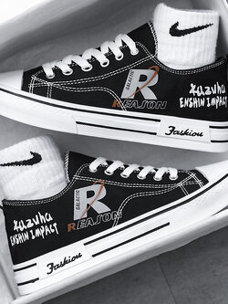 รองเท้าผ้าใบผู้ชายใส่สบาย รองเท้าผ้าใบชาย ใส่เที่ยว มีขนาด39-44