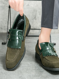 รองเท้าหนังผู้ชาย มีไซส์39-44 รองเท้าโลฟเฟอร์ชาย Slip-On Shoes มีขนาด39-44